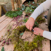 Create Your Own- Luxury DIY Kit “Spiced Clementine” Fresh Winter Wreath